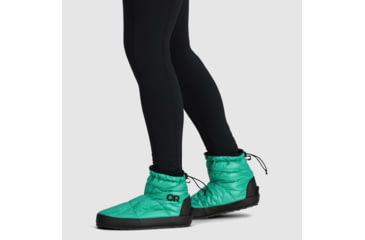 Image of Outdoor Research Tundra Trax Booties - Womens, Verdant, Extra Large, 3005632503009