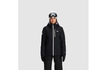 Image of Outdoor Research Tungsten II Jacket - Womens, Black, Small, 3005910001006