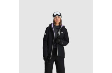 Image of Outdoor Research Tungsten II Jacket - Womens, Black, Small, 3005910001006