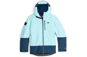 Image of Outdoor Research Tungsten II Jacket - Womens, Calcite/Harbor, Extra Small, 3005912600005