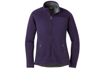 Image of Outdoor Research Vashon Fleece Full-Zip - Womens, Pacific Plum, M, 2681351287007
