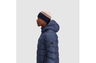 Image of Outdoor Research Verbier Beanie, Sand/Naval Blue, 3004912063222