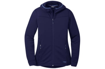Image of Outdoor Research Vigor Full Zip Hoodie - Womens, Twilight, Extra Small, 2776050256005