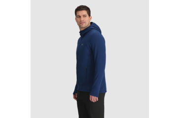Image of Outdoor Research Vigor Grid Fleece Full Zip Hoodie - Mens, Cenote, S, 3005032650006