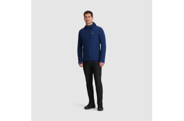 Image of Outdoor Research Vigor Grid Fleece Full Zip Hoodie - Mens, Cenote, S, 3005032650006