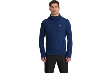 Image of Outdoor Research Vigor Grid Fleece Full Zip Hoodie - Mens, Cenote, S, 3005032650006
