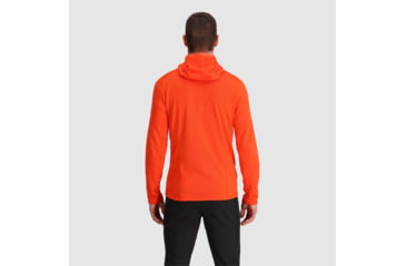 Image of Outdoor Research Vigor Grid Fleece Full Zip Hoodie - Mens, Spice, Small, 3005032448006