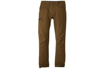 Image of Outdoor Research Voodoo Pants, Men's, Saddle, 30 W, Short 264434-saddle-30