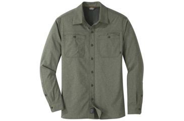 Image of Outdoor Research Wayward II Long Sleeve Shirt - Mens, Juniper, Small, 2681230615006