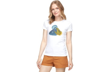 Image of Outdoor Research Wild Bells Short Sleeve Tee - Womens, White, Medium, 2760780002007