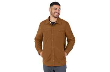 Image of Outdoor Research Wilson Shirt Jacket - Mens, Saddle, Medium, 2714631145007