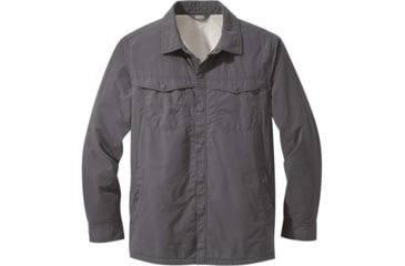 Image of Outdoor Research Wilson Shirt Jacket - Mens, Storm, Extra Large, 2714631288009