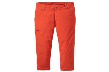 Image of Zodiac Capris - Womens-Paprika-2