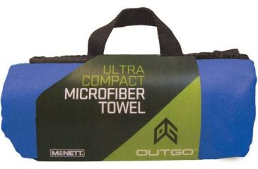 Image of Outgo Microfiber Towel, 30 x 50 in., Cobalt UG68151