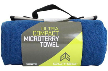 Image of Outgo Microfiber Towel, 30 x 50 in., Deep Blue UG69041