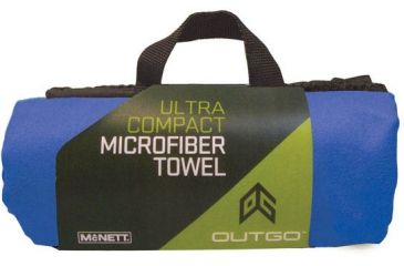 Image of Outgo Microfiber Towel, 35 x 62 in., Cobalt UG68152