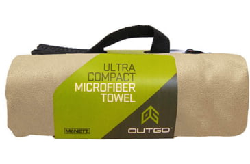 Image of Outgo Microfiber Towel, 35 x 62 in., Khaki UG68138