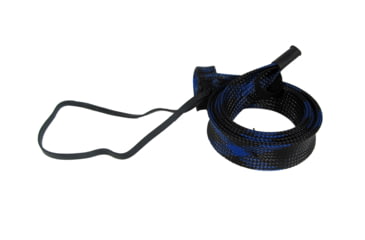 Image of Outkast Tackle Slix Series II Rod Cover - 5.5, Black/Blue, 5.5ft, SRC1-55-BB