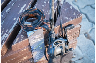 Image of Outkast Tackle Slix Series II Rod Cover - 5, Black/Orange, SRC1-5-BO