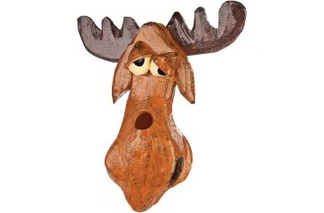 Image of Outside Inside Muddled Moose Birdhouse 99822