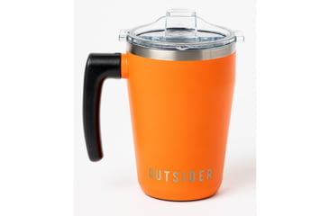 Image of Outsider The AM Travel Mug, 17oz, Blaze Orange, COF-0011-U-BO-17-4