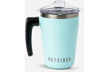 Image of Outsider The AM Travel Mug, Teal, 1006526