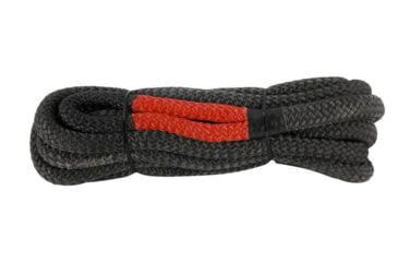 Image of Overland Vehicle Systems Brute Kinetic Recovery Strap 1inx30in with Storage Bag, Red/Black, 19009916