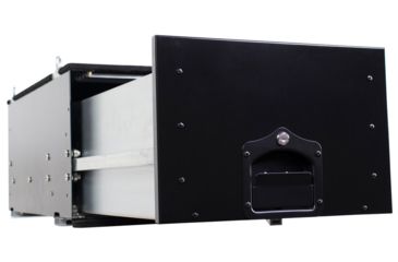 Image of Overland Vehicle Systems Cargo Box, Slide-Out Drawer Size, Powder Coated, Black, 21010301