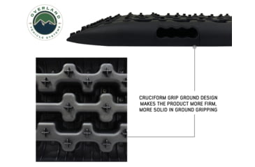 Image of Overland Vehicle Systems Combo Kit with Recovery Ramp and Multi Functional Shovel, Green, 22-4969