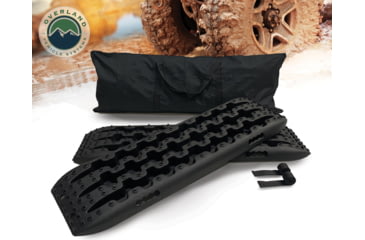 Image of Overland Vehicle Systems Combo Kit with Recovery Ramp and Multi Functional Shovel, Green, 22-4969