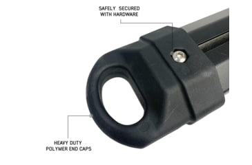 Image of Overland Vehicle Systems Freedom Rack Systems - Rack, Uprights, Cross Bars and Side Support Bars, Black, 22040100