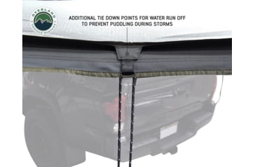 Image of Overland Vehicle Systems Nomadic 270 LT Awning - Passenger Side - Dark Gray Cover With Black Cover Universal, 19569907
