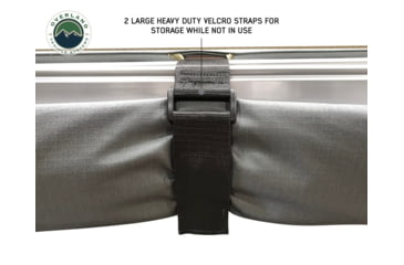 Image of Overland Vehicle Systems Nomadic 270 LT Awning - Passenger Side - Dark Gray Cover With Black Cover Universal, 19569907