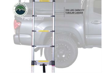 Image of Overland Vehicle Systems Nomadic 3 Extended Roof Top Tent, 3 Person, White/Dark Gray, 63 x 122 x 51 in, 18039926