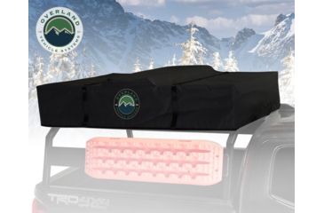 Image of Overland Vehicle Systems Nomadic 3 Extended Roof Top Tent, 3 Person, White/Dark Gray, 63 x 122 x 51 in, 18039926