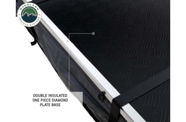 Image of Overland Vehicle Systems Nomadic 4 Extended Roof Top Tent, 4 Person, w/ Annex Base, Dark Gray/Green, 75 x 122 x 51 in, 18141936