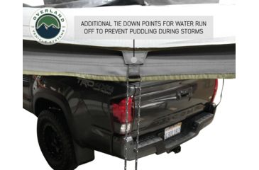 Image of Overland Vehicle Systems Nomadic Awning 270 Cover, Driver Side, Dark Gray/Black, 240 x 157 x 88.5 in, 19519907