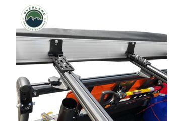 Image of Overland Vehicle Systems Nomadic Awning 270 Cover, Driver Side, Dark Gray/Black, 240 x 157 x 88.5 in, 19519907