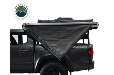 Image of Overland Vehicle Systems Nomadic Awning 270 Cover, Driver Side, Dark Gray/Black, 240 x 157 x 88.5 in, 19519907