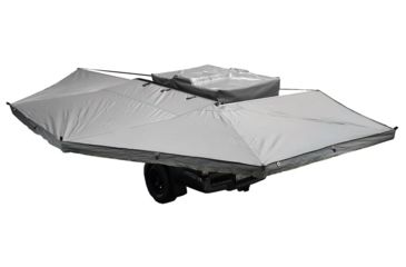 Image of Overland Vehicle Systems Nomadic Awning 270 Cover, Driver Side, Dark Gray/Black, 240 x 157 x 88.5 in, 19519907
