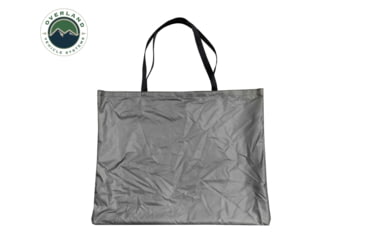 Image of Overland Vehicle Systems Nomadic Extended 3 Person Roof Top Tent w/Annex, Rain Fly Black Cover Arctic, Dark Gray/White, 18031926