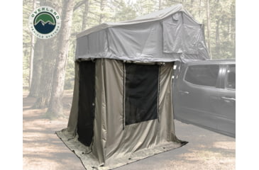Image of Overland Vehicle Systems Nomadic Extended Roof Top Tent, 2plus Person, With Annex, Dark Gray/Green, 18021936