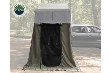 Image of Overland Vehicle Systems Nomadic Extended Roof Top Tent, 2plus Person, With Annex, Dark Gray/Green, 18021936