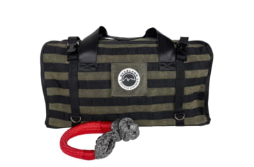 Image of Overland Vehicle Systems Recovery Bag w/ Handle And Straps, 16 Waxed Canvas, Large, 21179941