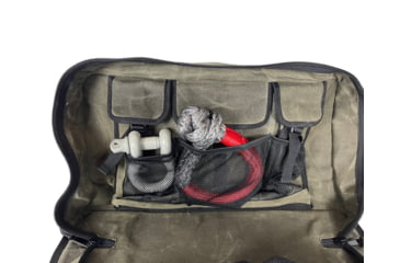 Image of Overland Vehicle Systems Recovery Bag w/ Handle And Straps, 16 Waxed Canvas, Large, 21179941