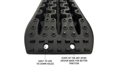 Image of Overland Vehicle Systems Recovery Ramp With Pull Strap and Storage Bag, Black/Gray, Universal, 19169910