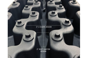 Image of Overland Vehicle Systems Recovery Ramp With Pull Strap and Storage Bag, Black/Gray, Universal, 19169910