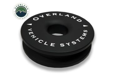 Image of Overland Vehicle Systems Recovery Ring, 6.25in, 45000 lbs, Black, 19240004