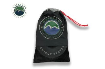 Image of Overland Vehicle Systems Recovery Ring, 6.25in, 45000 lbs, Black, 19240004