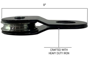 Image of Overland Vehicle Systems Snatch Block, Standard, Gloss, Black, 19139805
